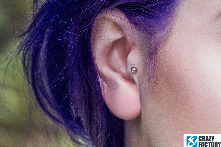 Tragus-Piercing